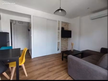 appartement de type 2 meublé avec balcon