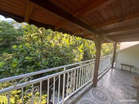 haut de villa meublée - pointe-noire- guadeloupe
