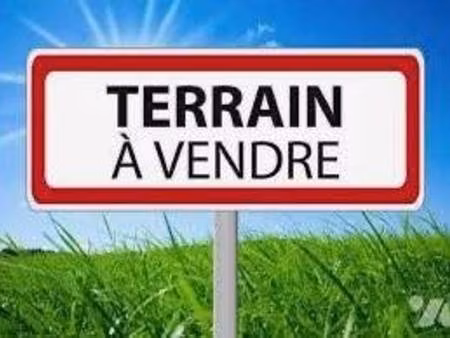 terrain constructible viabilisé à vendre