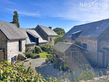 vente longère et corps de ferme à priziac (56320) : à vendre / 134m² priziac