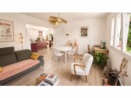 bayonne marracq ? t2 de 60m² habitable avec jardin privatif de plus de 50 m²