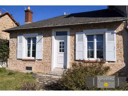 dourdan - centre-ville à pied - maison 3 pièces 60 m² - jardin clos - grenier aménageable 
