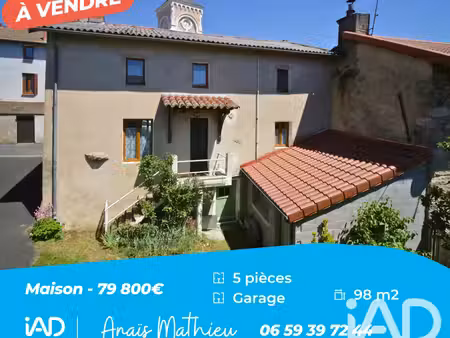 vente maison de village 5 pièces
