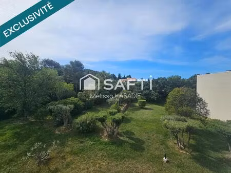 la garde : appartement t3 + balcon + parking + cave