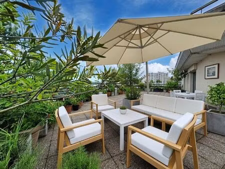 appartement 4 pièces 90m² avec terrasse plein ciel 100m²