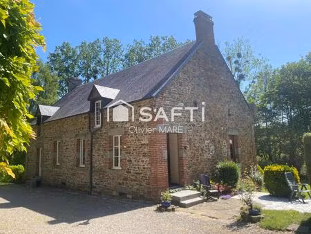 maison en pierre  104 m²  plain pied  3 chs  terrain 3375 m²  st philbert sur orne