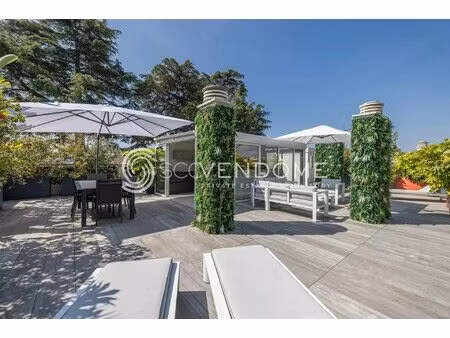 cannes montfleury duplex 152m² renove 3 chambres toit terrasse 130m²