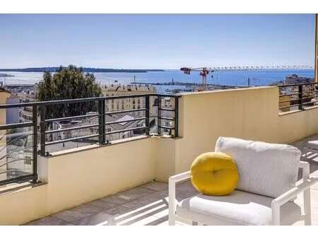 rare toit terrasse vue mer à 400 m du port de cannes