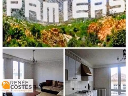 viager libre - h82 ans - pamiers (09100)