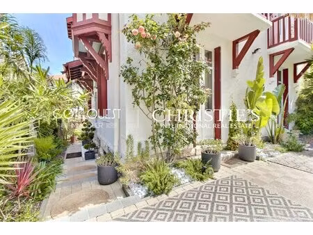 for sale biarritz - private mansion a stone's throw from the great beach and the hotel du 
