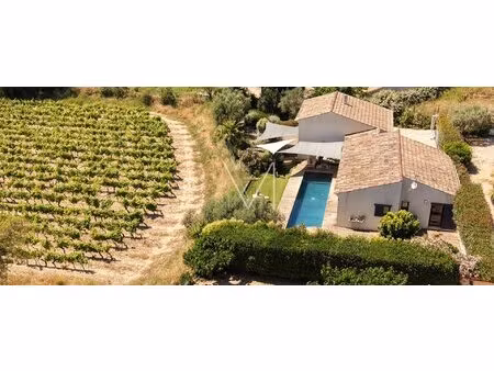 au plan de la tour face aux vignes / tres belle villa avec piscine de nage et garage
