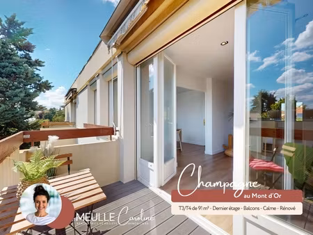 appartement 4 pièces - 91 m²