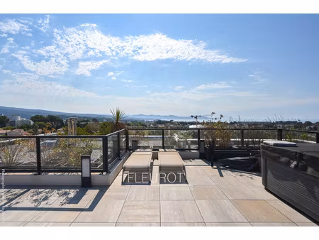 loft t5 terrasse / rooftop + jacuzzi+ 2 garages + 2 pl parking