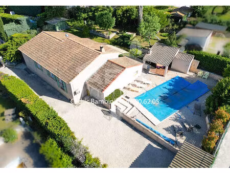 exclusivité la destrousse : superbe plain-pied de 128 m² avec piscine et grand terrain