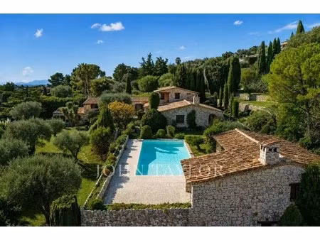 maison de luxe avec vue sur mer à vendre à tourrettes-sur-loup : 2 750 000 € | 353m²