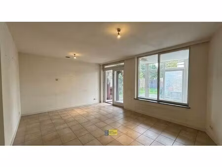 gelijkvloers appartement met tuin