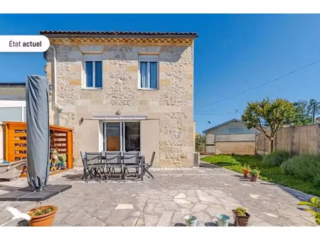vente maison 4 pièces 75 m² carbon-blanc (33560)