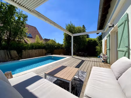 maison wiwersheim au calme - terrasse - piscine