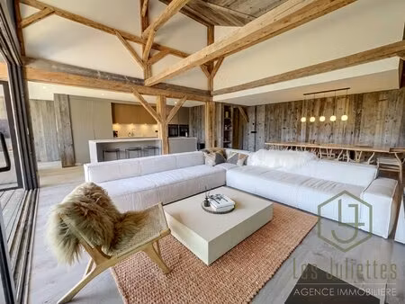 superbe ferme contemporaine rénovée a proximité de morzine/ avoriaz et les gets