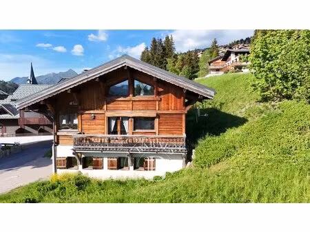 les gets – chalet familial de 170 m² – 5 chambres en suite – centre village et proche des.
