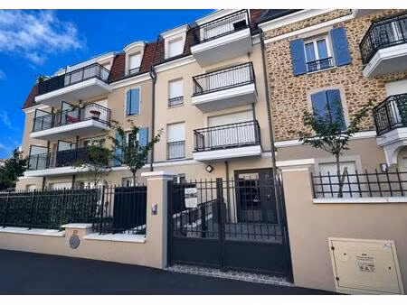 appartement vaires sur marne 3 pièces 61 m2 - luminosité  jardin  200 m gare sncf