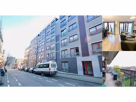 appartement à vendre avec terrasse et 2 chambres   molenbeek-saint-jean (vbe25492)