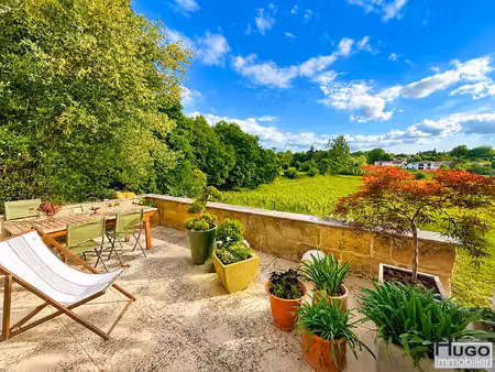 offre d'achat acceptée !!! exclusivité ! quinsac - maison girondine en pierre avec ses dép