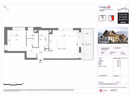 vente appartement 3 pièces