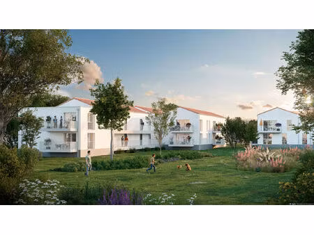 vente appartement 3 pièces  59.00m²  la barre