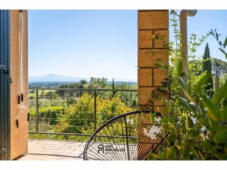 charmante villa avec magnifique vue sur le mont ventoux
