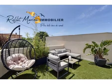 la ciotat fontsainte t3 style villa sur toit