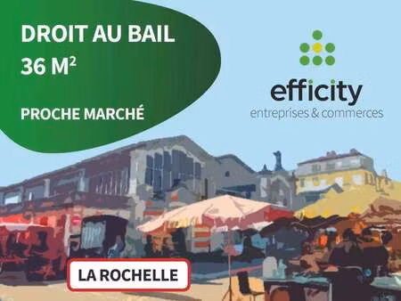 vente bureaux et commerces à la rochelle (17000) : à vendre / 36m² la rochelle