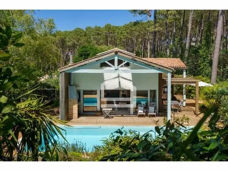rare lacanau golf immersion nature superbe maison 143m2 sur belle parcelle arborée grande.
