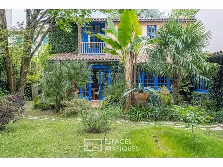 maison familiale bucolique face au parc de l'ermitage