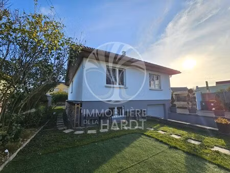 maison plain-pied de 84m² avec sous-sol complet à rixheim