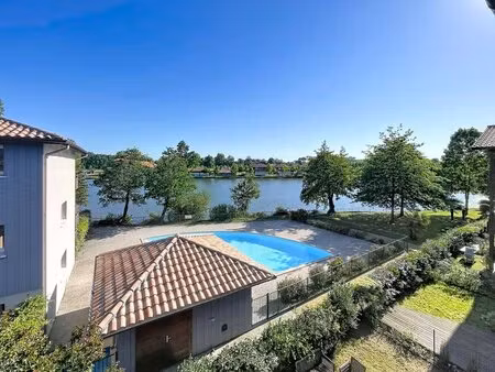 appartement vue lac avec piscine à soustons centre