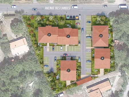 appartement à vendre sanguinet 2 pièce(s) 39m2 188 000€