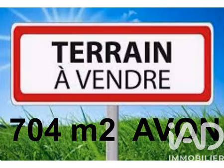 vente terrain 704 m²
