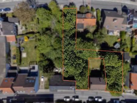 terrain à vendre à rue de l'argentine 126 la hulpe (vbe25651)