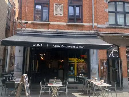 restaurant asiatique florissant au cœur de louvain