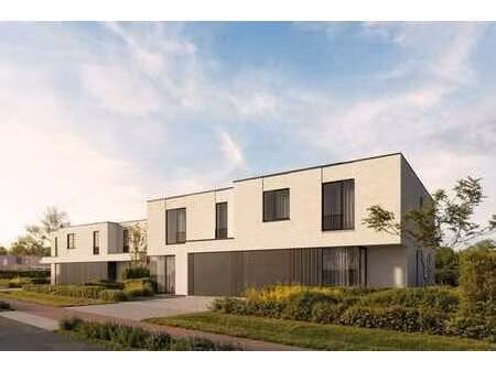 4 maisons mitoyennes neuves à vendre à drongen