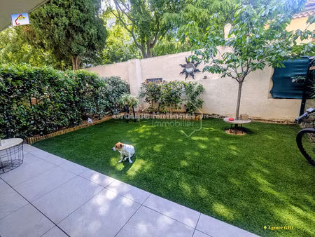 les 4 chemins - appartement t2 rez de jadin de 39 m² - terrasse - jardin - place de parkin