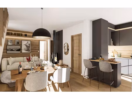 a vendre - appartement duplex 8 à 10 couchages - champagny-e