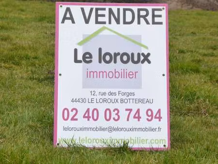vente terrain au loroux-bottereau (44430) : à vendre / le loroux-bottereau