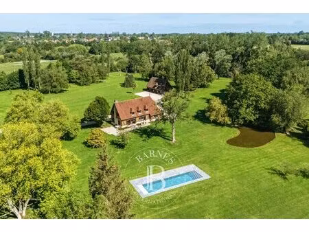 saint-gatien-des-bois  propriété avec piscine et parc de 6 ha