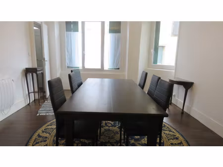 appartement meublé avec terrasse et jardin - rdc - centre pa