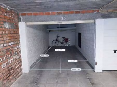 garage et cave - rés. sun valley - westende-bad