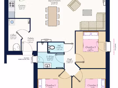 vente maison au landreau (44430) : à vendre / 78m² le landreau