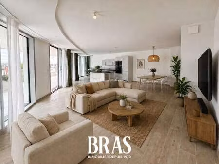 location appartement 4 pièces meublé à pornichet bonne source-saint sébastien (44380) : à 