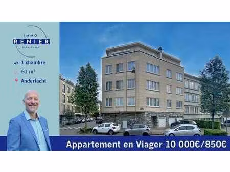 appartement à vendre en viager occupé à berchem-sainte-agath